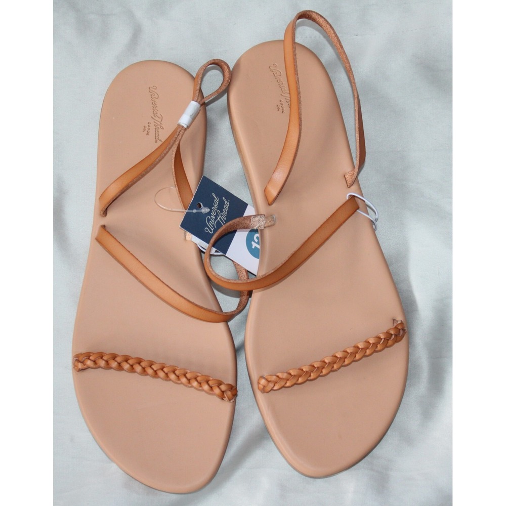 Universal Thread Womens Tommie Sandals Tan Size 8.5 NEW